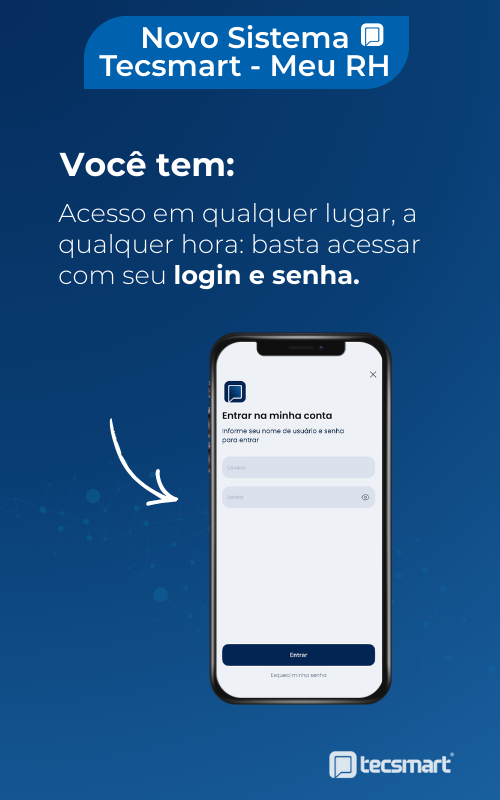 Novo Sistema Tecsmart - Meu RH