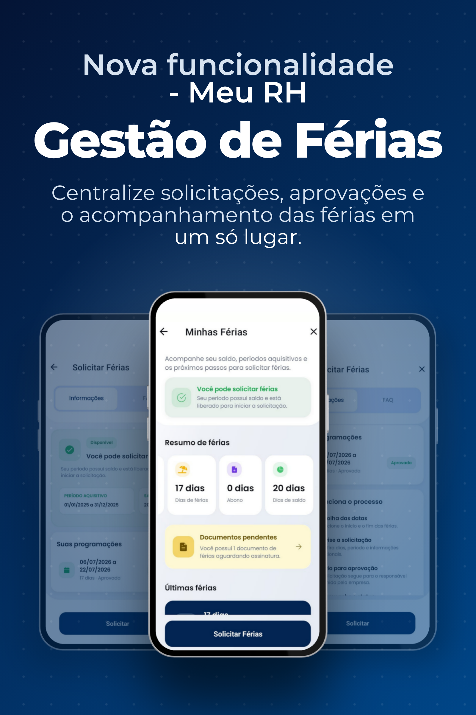 gestão de férias